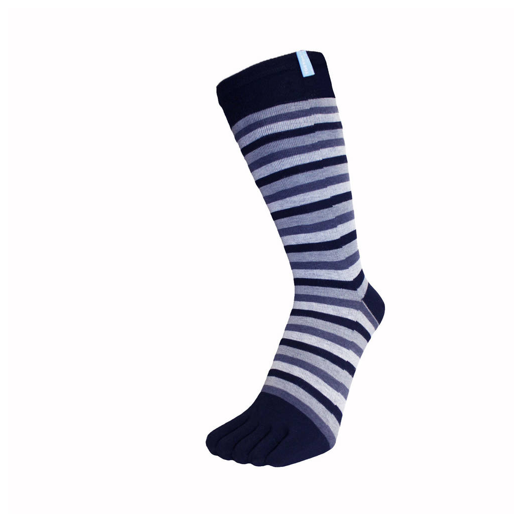 men stripy toe socks by toetoe | notonthehighstreet.com