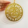 Golden Anniversary Hanging Ornament, thumbnail 11 of 11