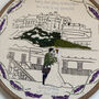 Personalised Hand Embroidered Wedding Venue Portrait, thumbnail 11 of 12