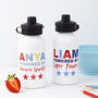 Personalised Child's Powered By Water Bottle, thumbnail 1 of 9