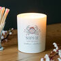 Personalised Star Sign Glass Candle, thumbnail 1 of 2
