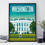 Washington D.C. Art Print, thumbnail 2 of 4