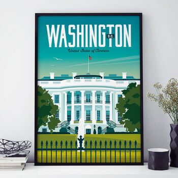 Washington D.C. Art Print, 2 of 4