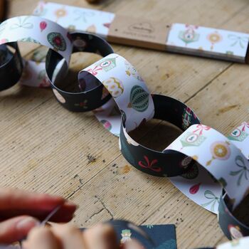 Nutcracker Christmas Paper Chains Kit, 4 of 5