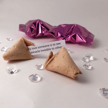 150 Personalised Wedding Fortune Cookie Wedding Favours, 12 of 12