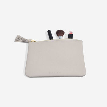 Taupe Pouch Clutch Bag, 2 of 4
