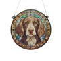 Spaniel Stained Glass Effect Suncatcher, thumbnail 3 of 6