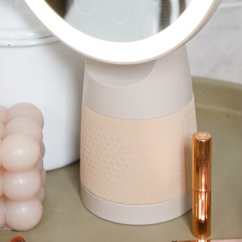 Glow Plus Makeup Mirror And Bluetooth Speaker, 6 of 8