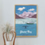 Glacier Bay National Park USA Travel Poster Art Print, thumbnail 5 of 8