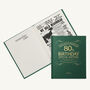 Personalised 80th Birthday Milestone Newspaper Book, thumbnail 1 of 11