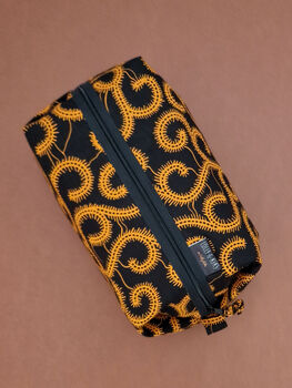 Large African Print Toiletry Wash Bag | Akin Print, 4 of 4