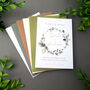 Eucalyptus Wreath Wedding Invitation Sample, thumbnail 7 of 8