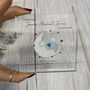 Personalised Baby Acrylic Block White Koala Keepsake New Baby, thumbnail 2 of 6