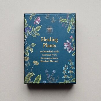 50 Healing Plants Botanical Cards, 3 of 4