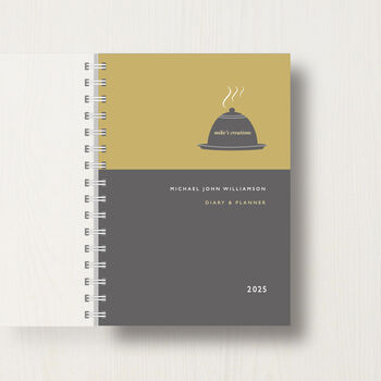 Personalised 2025 Diary For Foodie Lovers, 9 of 9