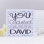 Personalised 'Congratulations' Graduation Card, thumbnail 2 of 7