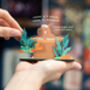 Personalised Capybara Spa Birthday Pop Out Card, thumbnail 5 of 5