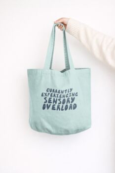 Currently Experiencing Sensory Overload | Tote Bag, 2 of 2