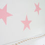 Large Stars Decorative Wall Stickers, thumbnail 3 of 4