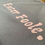 Enter Foole T Shirt Shakespeare First Folios, thumbnail 2 of 2