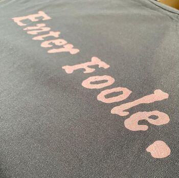 Enter Foole T Shirt Shakespeare First Folios, 2 of 2