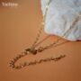 Minimal White Lily Of The Valley Necklace, thumbnail 7 of 7