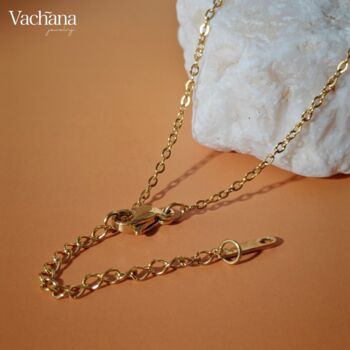 Minimal White Lily Of The Valley Necklace, 7 of 7