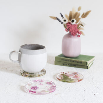 Wild Flower And Resin Coasters, 5 of 7