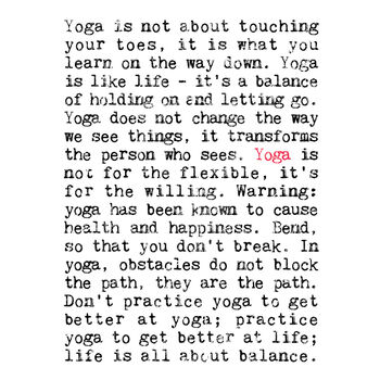 Yoga Gift, Hardback Yoga Notebook, 3 of 6