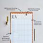 2026 A3 Family Wall Calendar With Five Columns, thumbnail 4 of 9