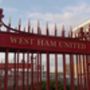'Boleyn Gates' Minimalist Graphic West Ham United Mug, thumbnail 4 of 6
