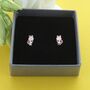 Lovebug Stud Earrings, thumbnail 1 of 2