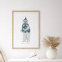 Personalised Friendly Party Bear Print, thumbnail 3 of 3