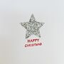 Sparkly Star Christmas Card, thumbnail 2 of 2