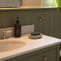 Modern Handmade Self Draining Stoneware Soap Dish, thumbnail 8 of 10