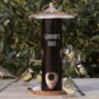 Personalised Black And Copper Bird Feeder, thumbnail 1 of 4