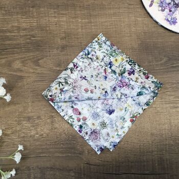 Liberty Wildflower Cravat And Pocket Square Set For Men And Boys, 5 of 6