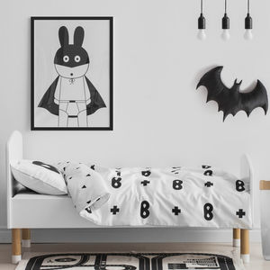 Superhero Print Children S Bedding Set By Ta Da