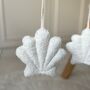 Boucle Seashell Baby Play Gym Accessories Sensory Set Nursery Decor, thumbnail 3 of 8