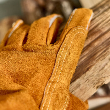 Tan Gardening Gloves, 3 of 3