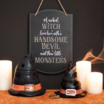 Wicked Witch Family Hanging Sign, 3 of 4
