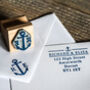 Nautical Wedding Save The Date Stamp, thumbnail 2 of 6