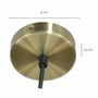 Reeded Glass Pendant Light A, thumbnail 4 of 4