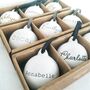 Personalised Ceramic Bauble. Different Styles Available, thumbnail 1 of 5