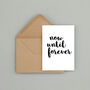 'Now Until Forever' Card, thumbnail 2 of 3