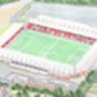 Afc Bournemouth Vitality Stadium Art Print, thumbnail 2 of 3