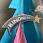 Kindness Wooden Christmas Tree Decoration, thumbnail 4 of 4