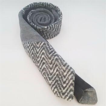 Mixed Fabric Tie, 5 of 9