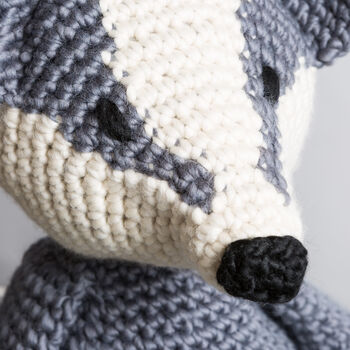 Mary The Giant Badger Crochet Kit, 2 of 10