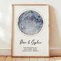Custom Star Map Print, Personalised Night Sky, thumbnail 1 of 5